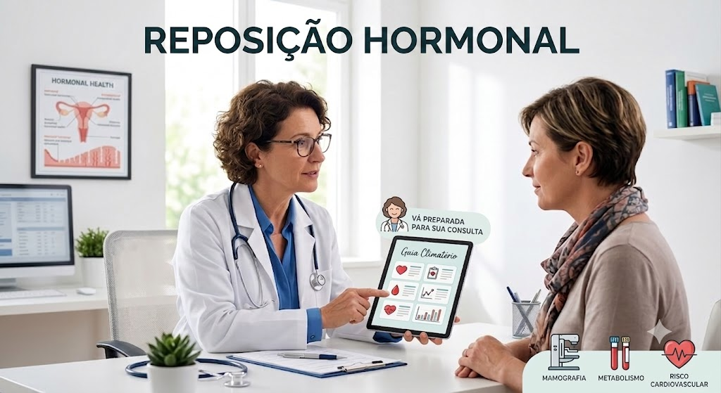 Reposição hormonal e exames: o que fazer antes da TRH